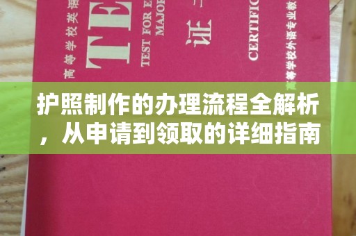 温州护照制作的办理流程全解析，从申请到领取的详细指南