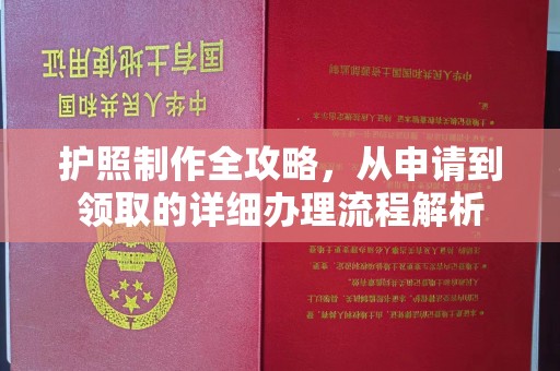 温州护照制作全攻略，从申请到领取的详细办理流程解析